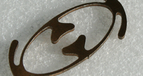 Wasserstrahlschneiden Metall-Logo